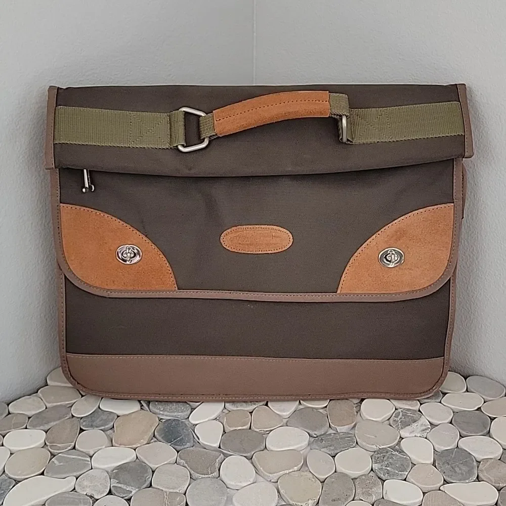 Vintage McGuire Nicholas briefcase messenger bag